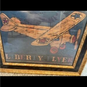 Framed print Warren Kimble’s ‘Liberty Flyer